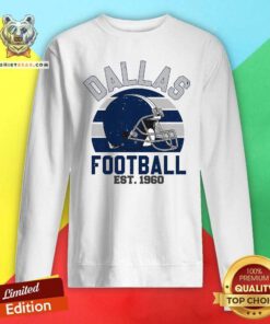 Official Dallas Football Est 1960 Team Supporter Sweatshirt