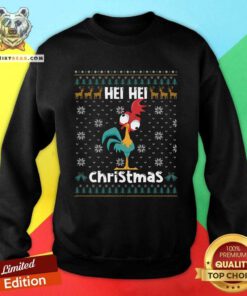 Official Disney Chicken Hei Hei Star Wars Ugly Christmas Sweatshirt