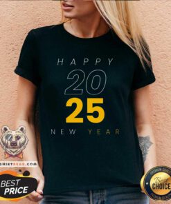 Official Happy New Year 2025 V-neck
