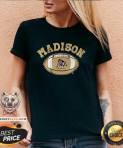 Official JMU Football Madison V-neck