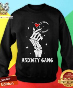 Official Jfourmess Halloween Anxiety Gang Sweatshirt