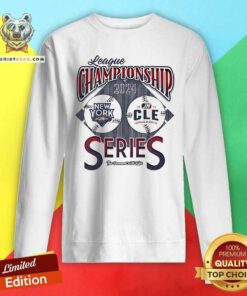 Official League Championship Series The Pennant New York And CLE 2024 Sweatshirt
