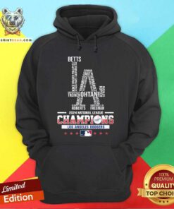 Official MLB Los Angeles Dodgers 2024 National League Champions Hoodie