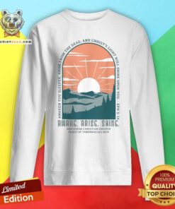 Official Oak Stone Feast Of Tabernacles Awake Arise Shine Window Sweatshirt