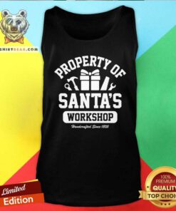 Official Property Of Santas Workshop Christmas Tank-top