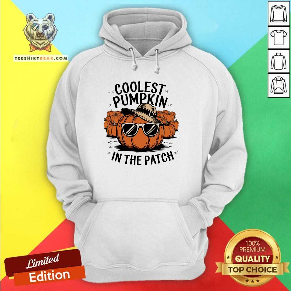 Official Pumpkin Power The Coolest Pumpkin In The Patch Hoodie