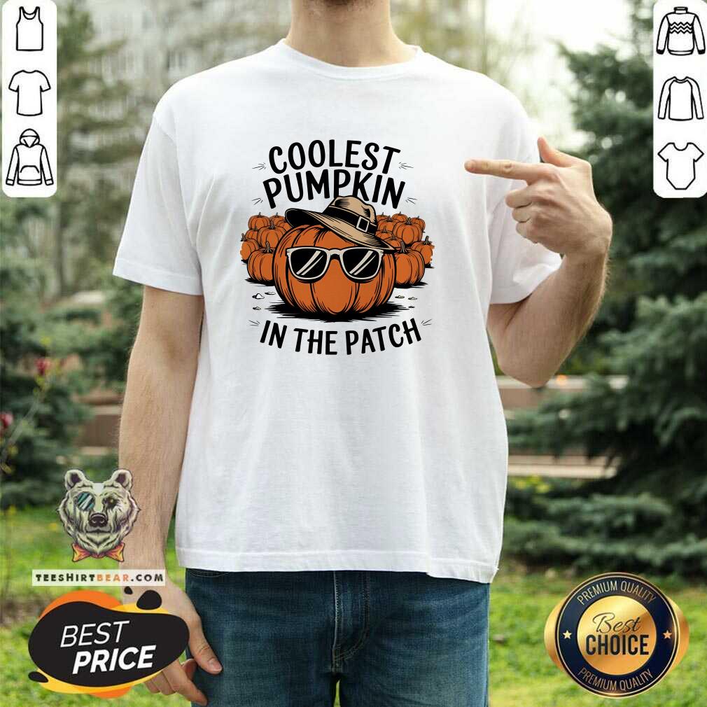 Official Pumpkin Power The Coolest Pumpkin In The Patch T-Shirt