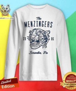 Official The Menzingers Scranton Pa Tiger Sweatshirt