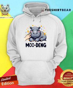 Official Vintage 90s Graphic Moo Deng Bootleg Hoodie