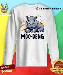 Official Vintage 90s Graphic Moo Deng Bootleg Sweatshirt