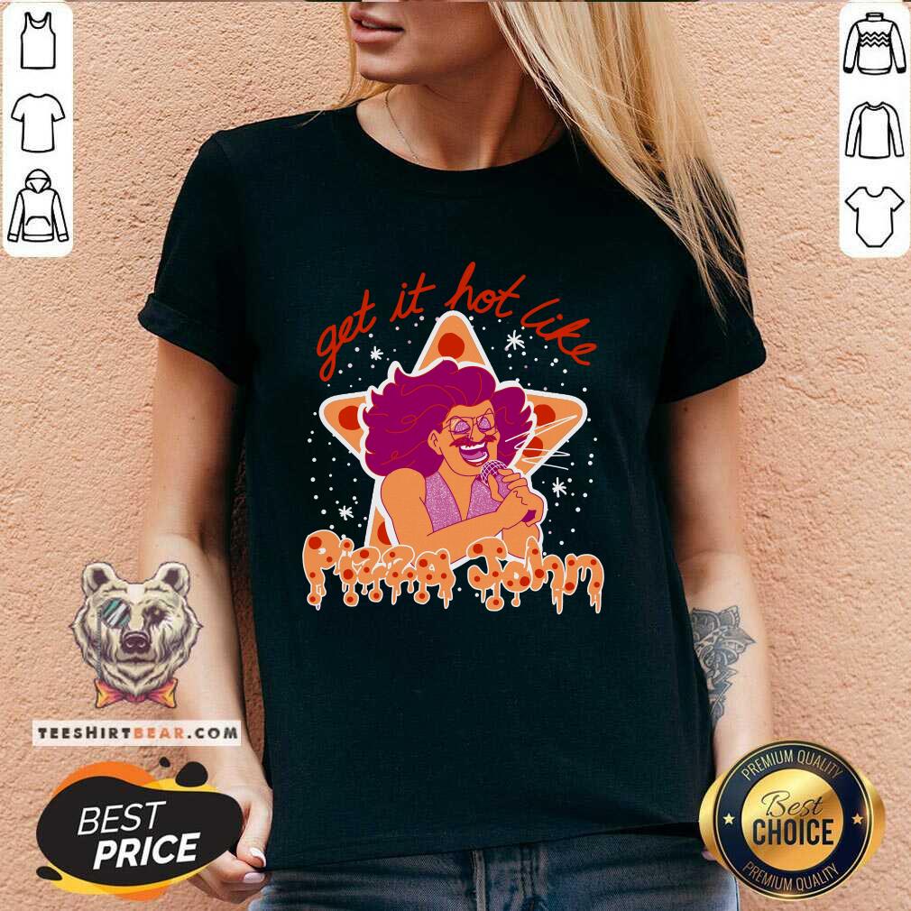 Original John Green Pizzamas Hot To Go V-neck