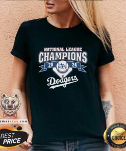 Original Los Angeles Dodgers '47 2024 National League Champions V-neck