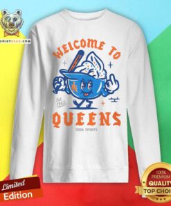 Original New York Welcome To Queens Soda Sports Est 1962 Sweatshirt