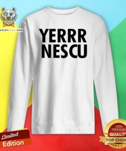 Original Sabrina Ionescu Wearing Yerrrnescu Sweatshirt