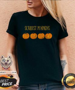 Original Scary Pumpkin Halloween Car Mechanic Joke V-neck