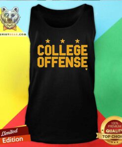 Original Shane Peacher College Offense Tank-top