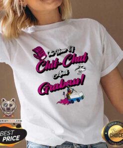 Original The Home Of Chit Chat And Grabass V-neck