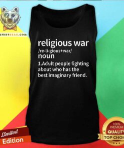 Original Vintage Religious War Definition Tank-top