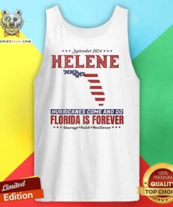Premium Hurricane Helene Florida 2024 Tank-top