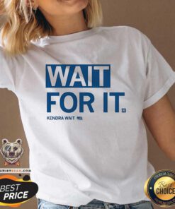 Premium Kendra Wait Wait For It V-neck