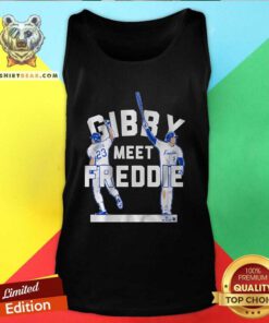 Premium Kirk Gibson And Freddie Freeman Gibby Meet Freddie Tank-top