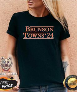 Premium Knicksmuse Brunson Towns '24 V-neck