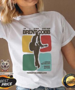 Premium Live At Ryman Auditorium Brent Cobb December 5 2024 Poster V-neck
