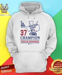 Premium Los Angeles Dodgers 2024 MLB Home Run Derby Teoscar Hernandez Champion Hoodie