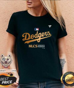 Premium Los Angeles Dodgers Fanatics 2024 National League Champions V-neck