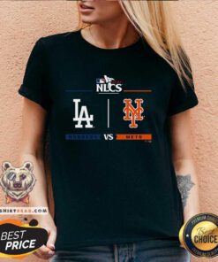 Premium Los Angeles Dodgers Vs New York Mets NFL NLCS V-neck