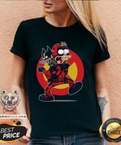 Premium The Wolvie And Dee Pee Show V-neck