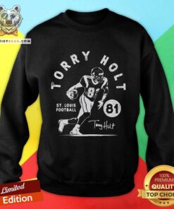 Premium Torry Holt St Louis Bitmap Sweatshirt