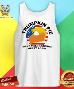 Premium Trumpkin Pie Make Thanksgiving Great Again Tank-top