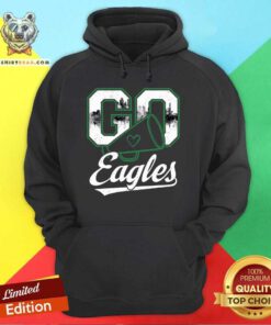 Pretty Eagle Go Cheer Eagles Hoodie