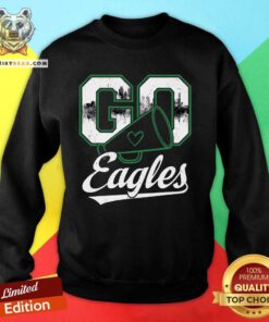 Pretty Eagle Go Cheer Eagles Sweatshirt