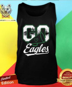 Pretty Eagle Go Cheer Eagles Tank-top