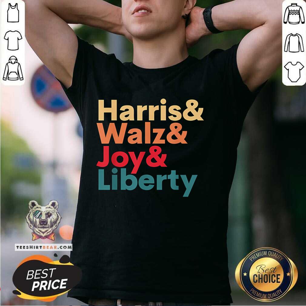 Pretty Harris Walz Waltz 2024 Harris Walz Joy Liberty T-Shirt