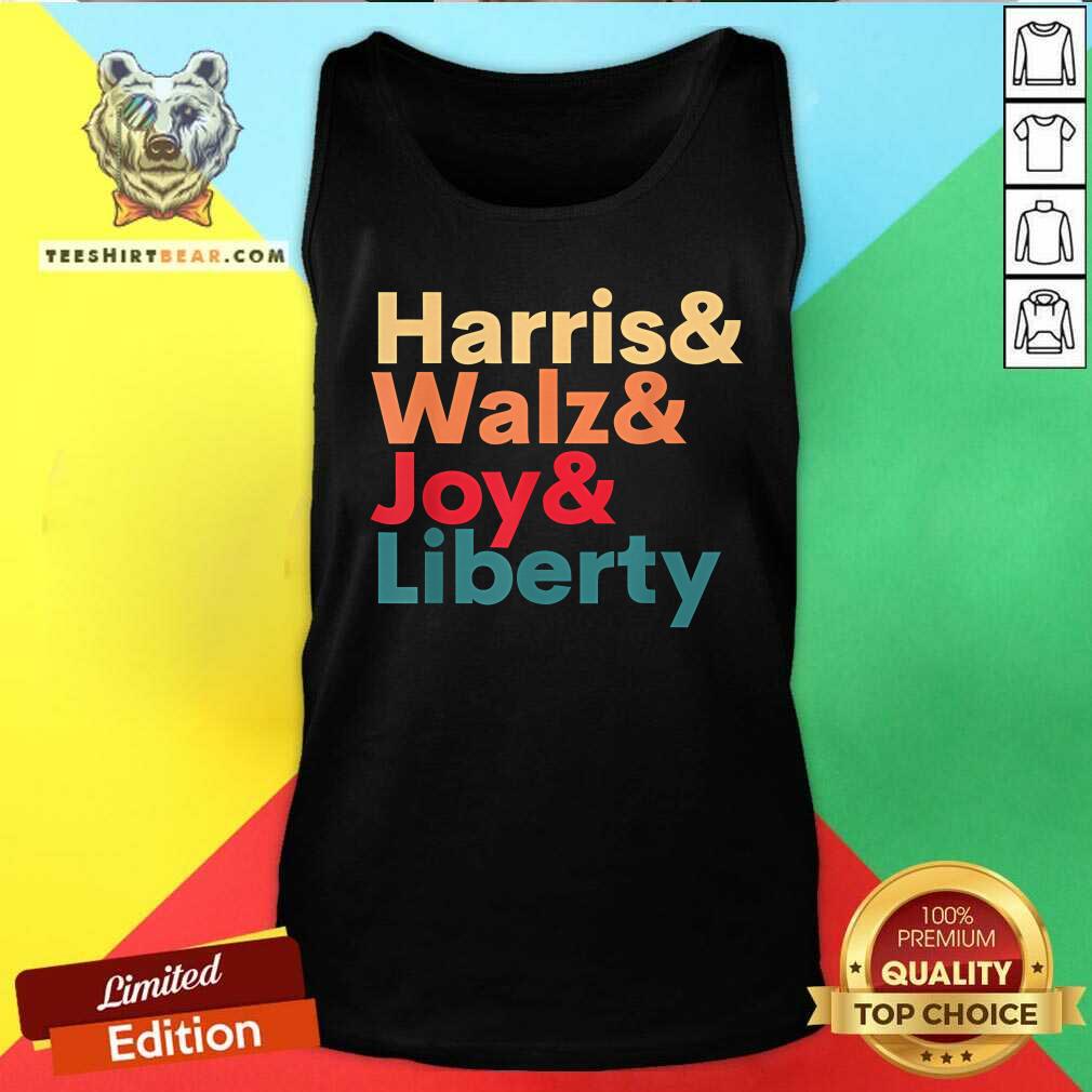 Pretty Harris Walz Waltz 2024 Harris Walz Joy Liberty Tank-top