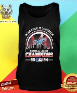 Pretty Los Angeles Dodgers 2024 Baseball National League Winner Tank-top
