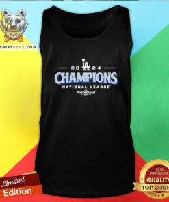 Pretty Los Angeles Dodgers 2024 National League Champions Bloop Single Tank-top