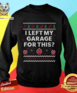 Pretty Mechanic Ugly Christmas Garage Car Xmas Sweatshirt