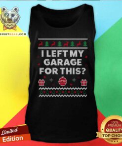 Pretty Mechanic Ugly Christmas Garage Car Xmas Tank-top