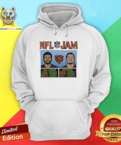 Pretty NFL Jam Bears Williams And Odunze Hoodie