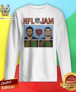 Pretty NFL Jam Bears Williams And Odunze Sweatshirt