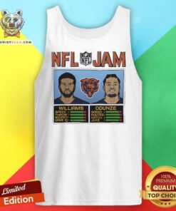 Pretty NFL Jam Bears Williams And Odunze Tank-top