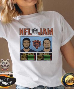 Pretty NFL Jam Bears Williams And Odunze V-neck