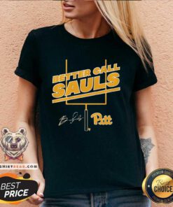 Pretty Pitt Football Ben Sauls Better Call Sauls V-neck