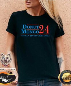 Pretty Retro Donut Mongo 2024 Meme V-neck