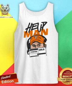 Pretty Tennessee Football Heup Man Tank-top