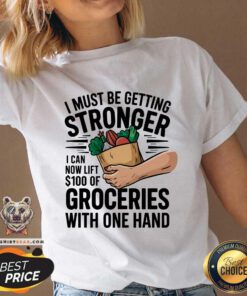 Top High Grocery Prices Humor Inflation V-neck